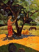 Picking Lemons Paul Gauguin
